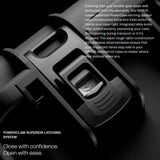 Nanuk 935 Waterproof Hard Case with Lid Organizer, Padded Divider and Wheels (Black) Bundle