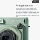 Fujifilm Instax Wide 400 Camera with Built-In Automatic Electronic Flash and Self-Timer (Green)