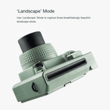 Fujifilm Instax Wide 400 Camera with Built-In Automatic Electronic Flash and Self-Timer (Green)