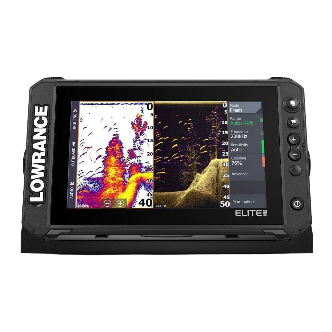 Lowrance Elite FS 9 Fish Finder with Active Imaging 3-in-1 Transducer and FishReveal Technology