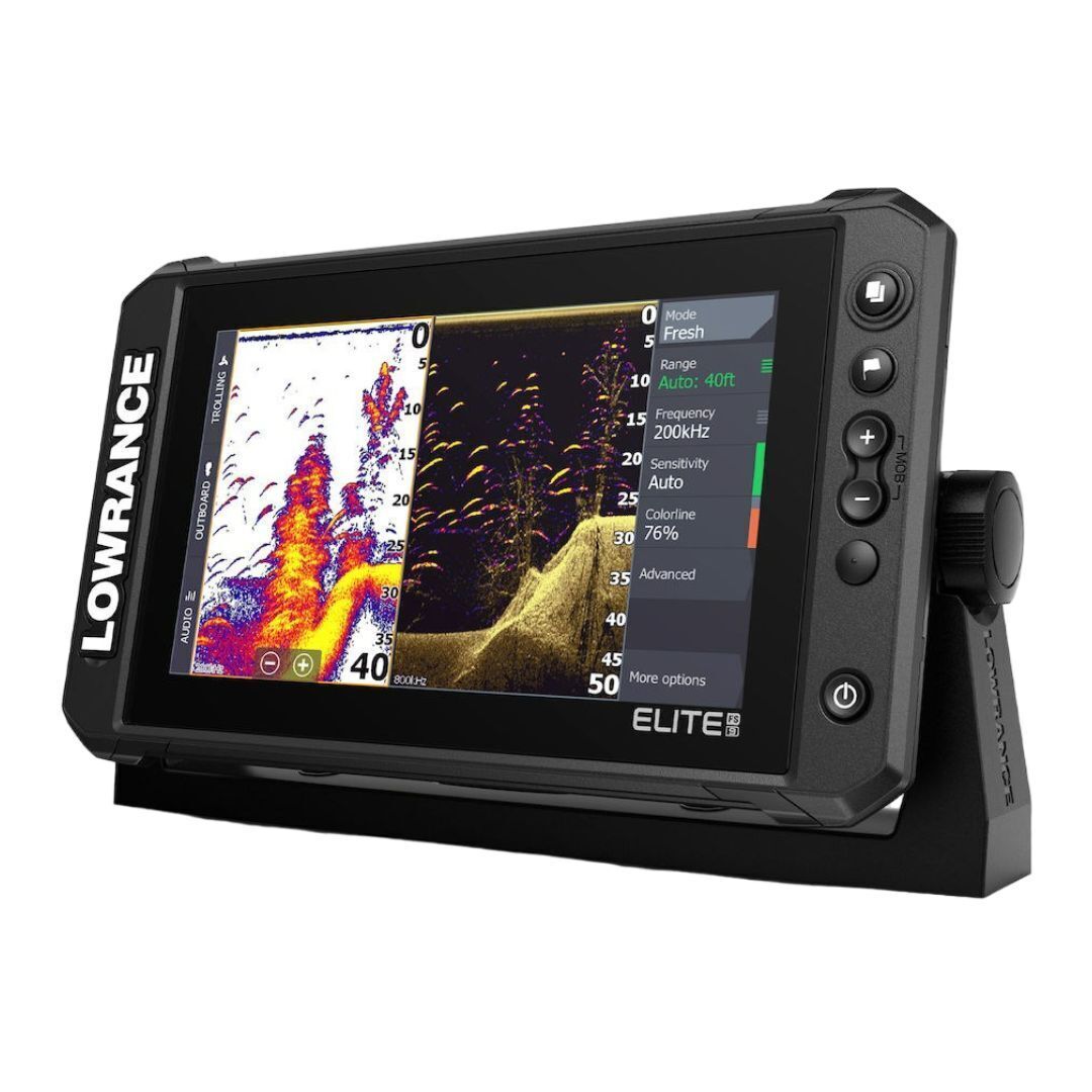 Lowrance Elite FS 9 Fish Finder with Active Imaging 3-in-1 Transducer and FishReveal Technology