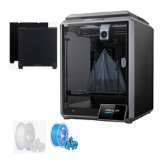 Creality K1 Eco-Friendly Hands-Free Auto Leveling Speedy 3D Printer with 1.75mm PLA Filament Bundle