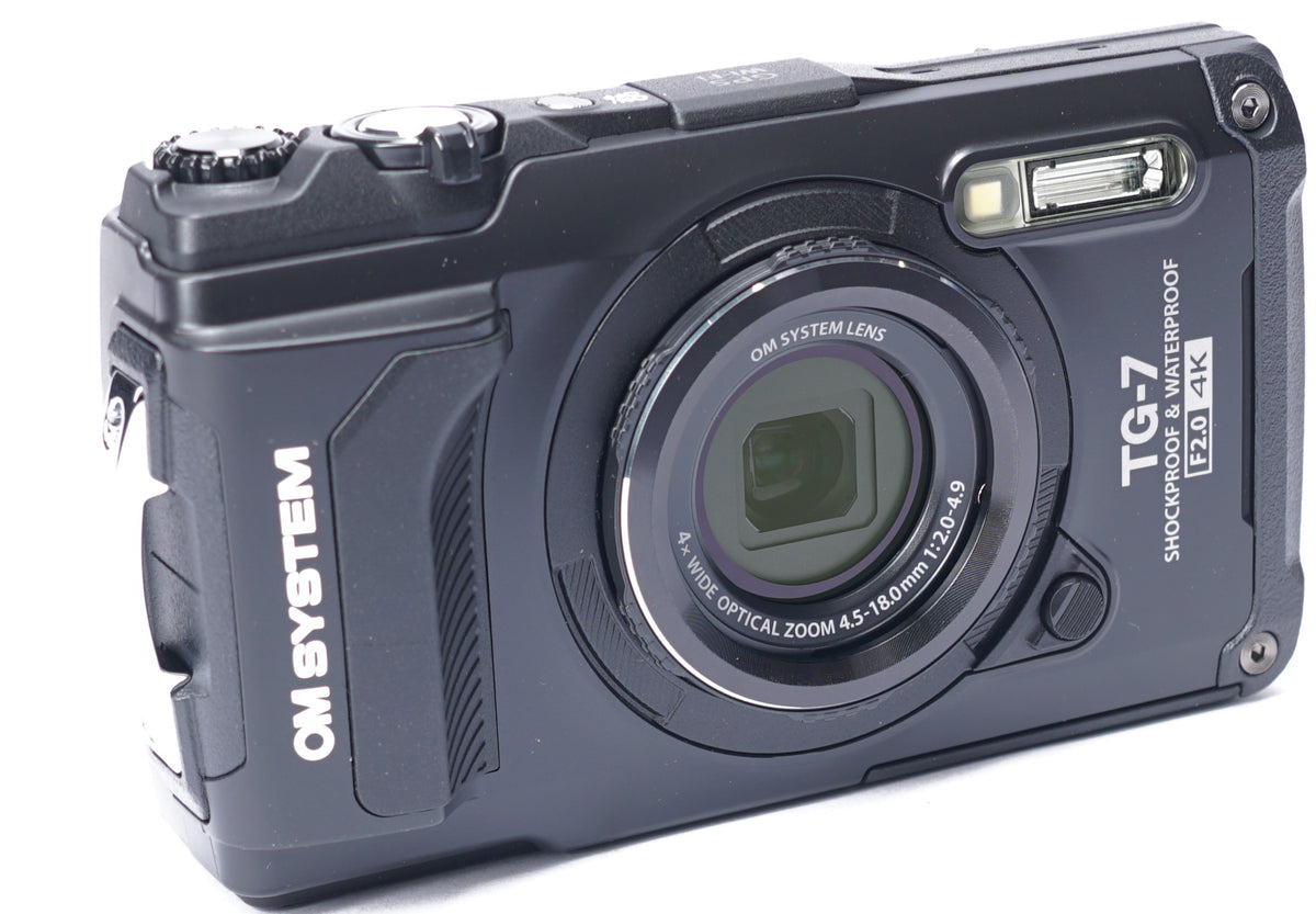 Olympus Tough TG-7 Digital Camera (Black) (Open Box)