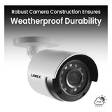 Lorex LBV2531W 1080p HD Analog Bullet Security Camera (2-Pack)