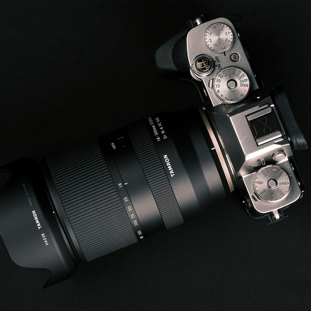 Tamron 18-300mm F/3.5-6.3 Di III-A VC VXD Lens (X-Mount) with Software Suite, Case and Accessory kit