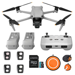 DJI Air 3 Drone Fly More Combo with RC-N2  and DJI Air 3 ND Filters Set Bundle