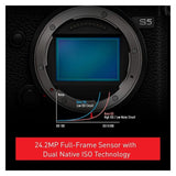 Panasonic LUMIX S5 Full-Frame Mirrorless Camera with 20-60mm Lens (Certified Refurbished)