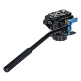 Sirui VA-5X Fluid Video Head with Quick Release Plate, Panorama Base, and Aluminum Body (Black)