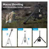 Sirui Traveler X-I 59.8-Inch Compact and Lightweight Travel Tripod with B-00K Arca-Type Ball Head