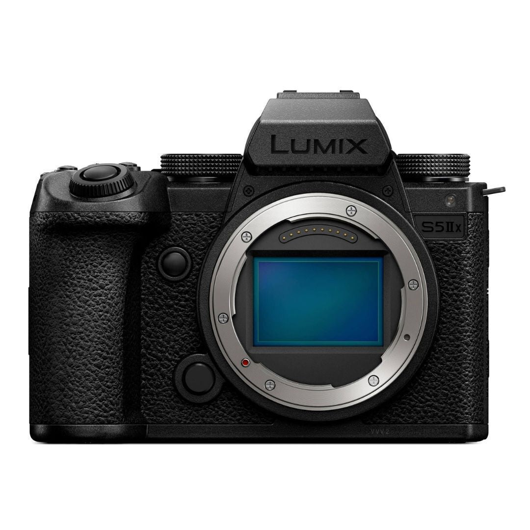 Panasonic Lumix S5M2X 24.2MP Full Frame Mirrorless Camera Body with Active IS (Black, Refurbished)