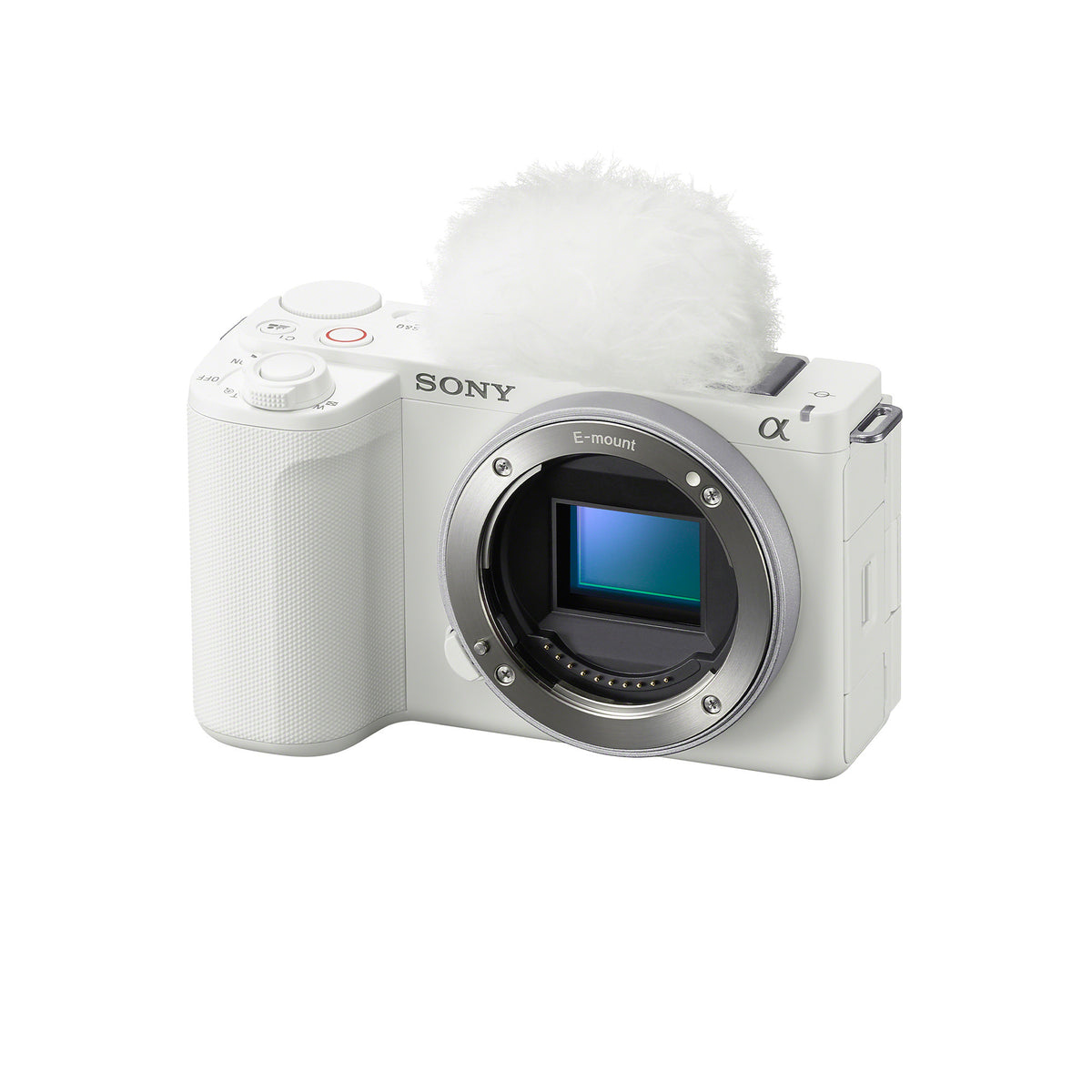 Sony Alpha ZV-E10 II APS-C Interchangeable Lens Mirrorless Content Creators’ Camera Body  (White)