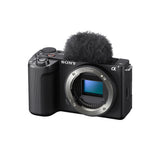 Sony Alpha ZV-E10 II APS-C Interchangeable Lens Mirrorless Content Creators’ Camera Body (Black)