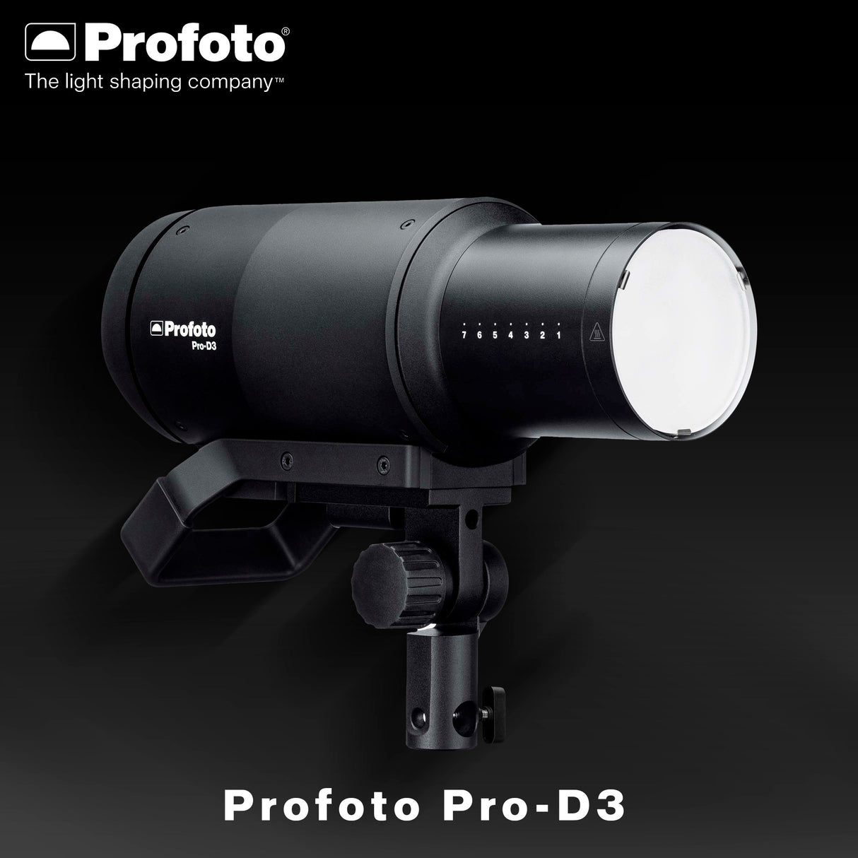 Profoto Pro-D3 Industrial-Grade Monolight with Fast Recycling Time and Three Flash Modes (1250W)