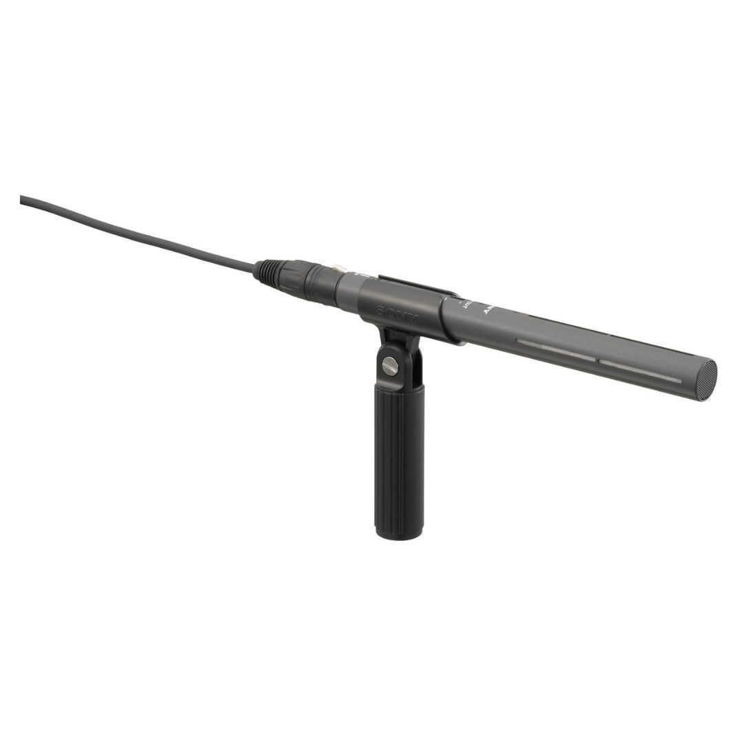 Sony ECM-673 Short-Shotgun Electret-Condenser Microphone for Field and Studio Production (Black)