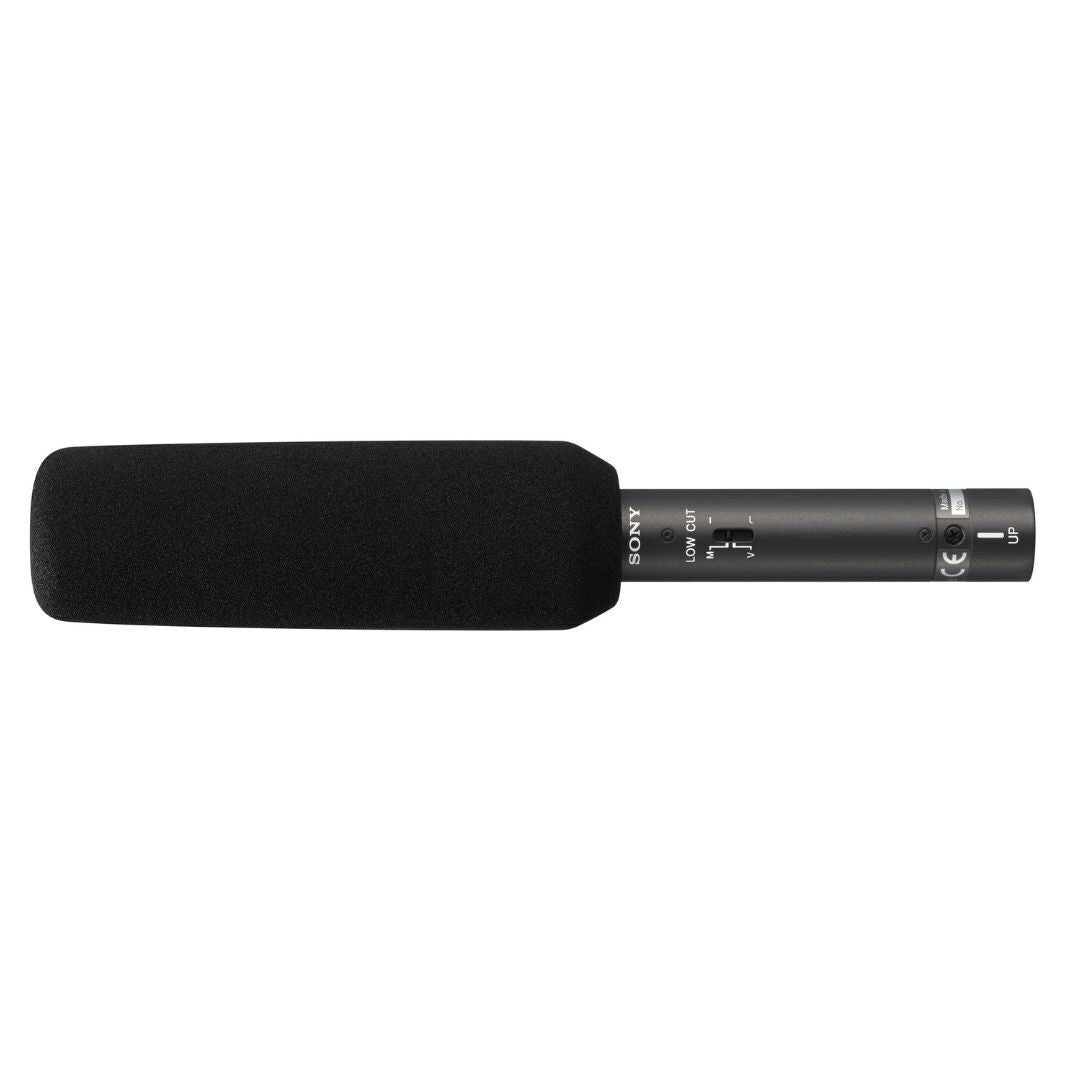 Sony ECM-673 Short-Shotgun Electret-Condenser Microphone for Field and Studio Production (Black)