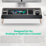 Blackmagic Design USB DaVinci Resolve Editor Full-Size Keyboard (Black)
