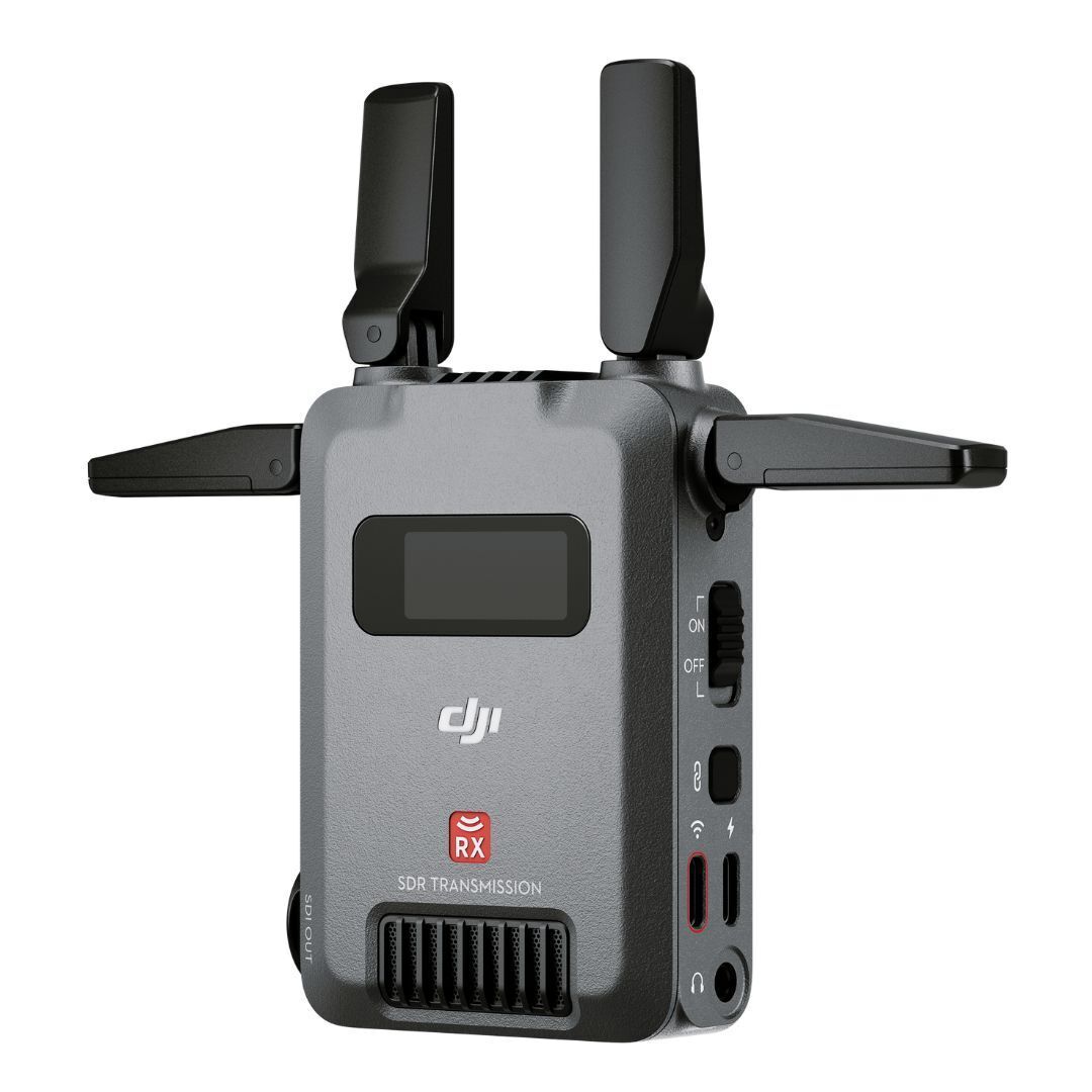 DJI SDR Transmission Receiver with Lightweight Design and Foldable Antennas