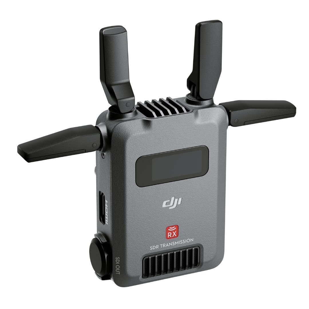 DJI SDR Transmission Receiver with Lightweight Design and Foldable Antennas