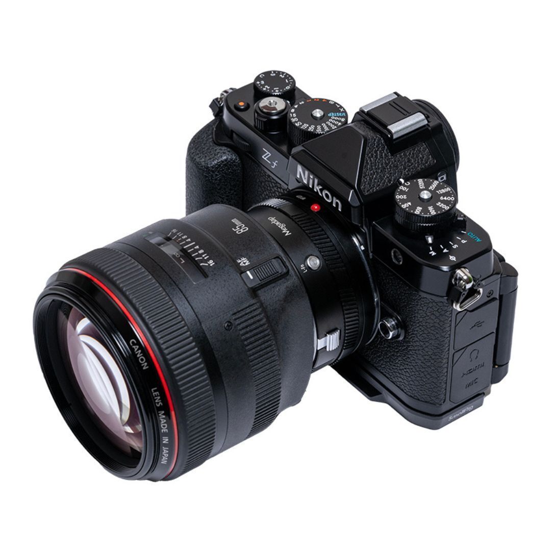 Megadap Canon EF Lens to Nikon Z Mount Autofocus Adapter for Full Frame and APS-C Cameras