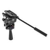 Libec TH-VH Friction Video Head with 75mm Ball, Flat Base, Quick-Release Plate and Pan Handle