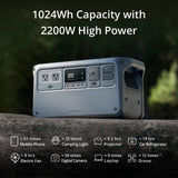 DJI Power 1000 with SDC to Air 3 Fast Charge Cable and Two Charge Cables Bundle