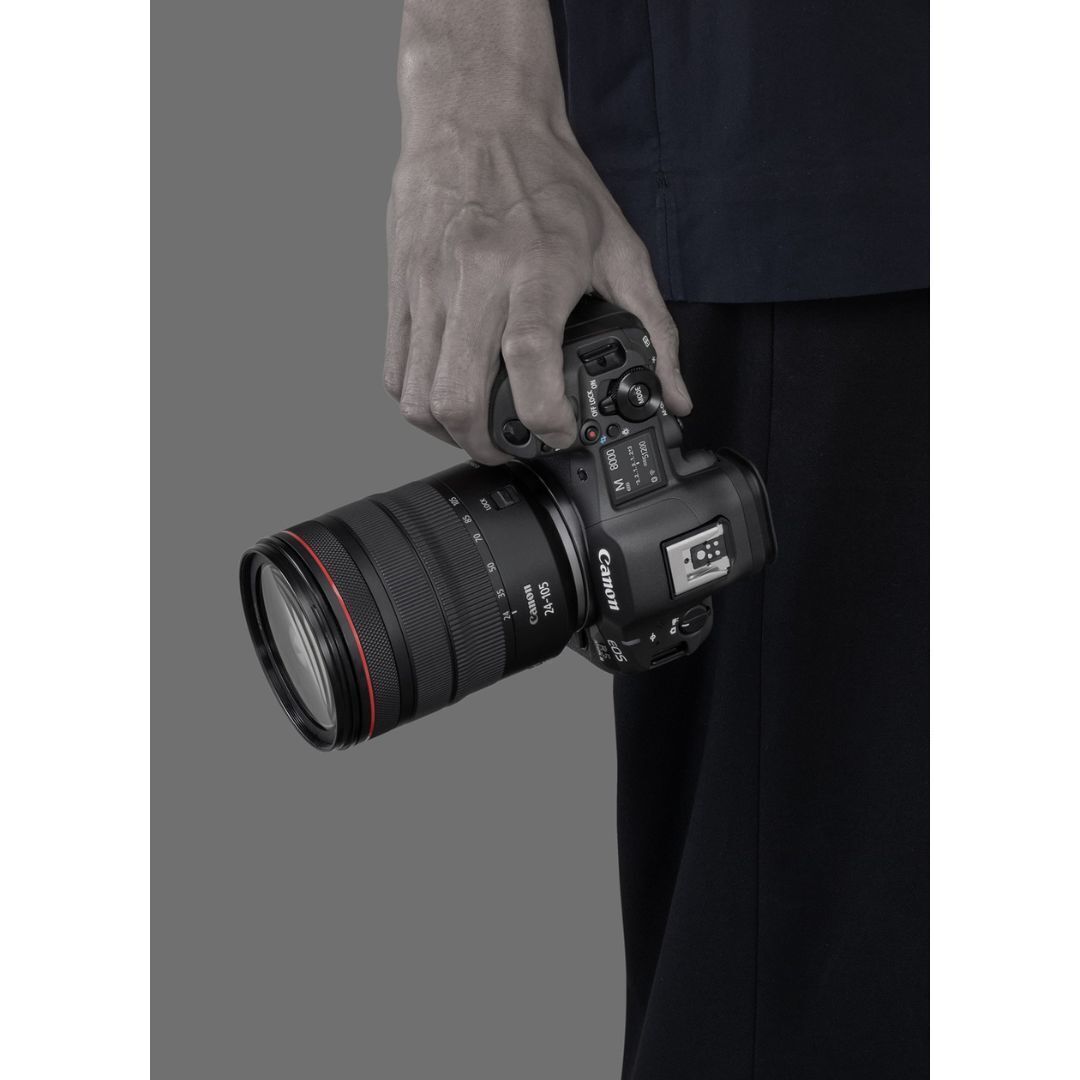 Canon EOS R5 Mark II Digital Mirrorless Camera with RF24-105mm F4 L IS USM Lens Kit (Black)