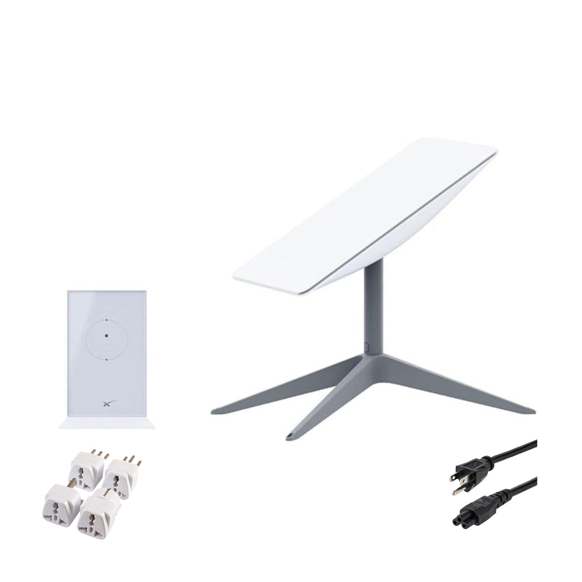 Starlink Standard Actuated Kit AC Dual Band Wi-Fi System (White) with Focus Camera Plug Set Bundle