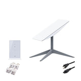 Starlink Standard Actuated Kit AC Dual Band Wi-Fi System (White) with Focus Camera Plug Set Bundle