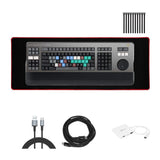 Blackmagic Design DaVinci Resolve Editor Keyboard with 3-Port Hub and Mouse Pad Bundle