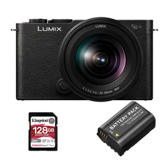 Panasonic Lumix S9 Full-Frame Mirrorless Camera with 20-60mm F3.5-5.6 Lens (Black) Bundle