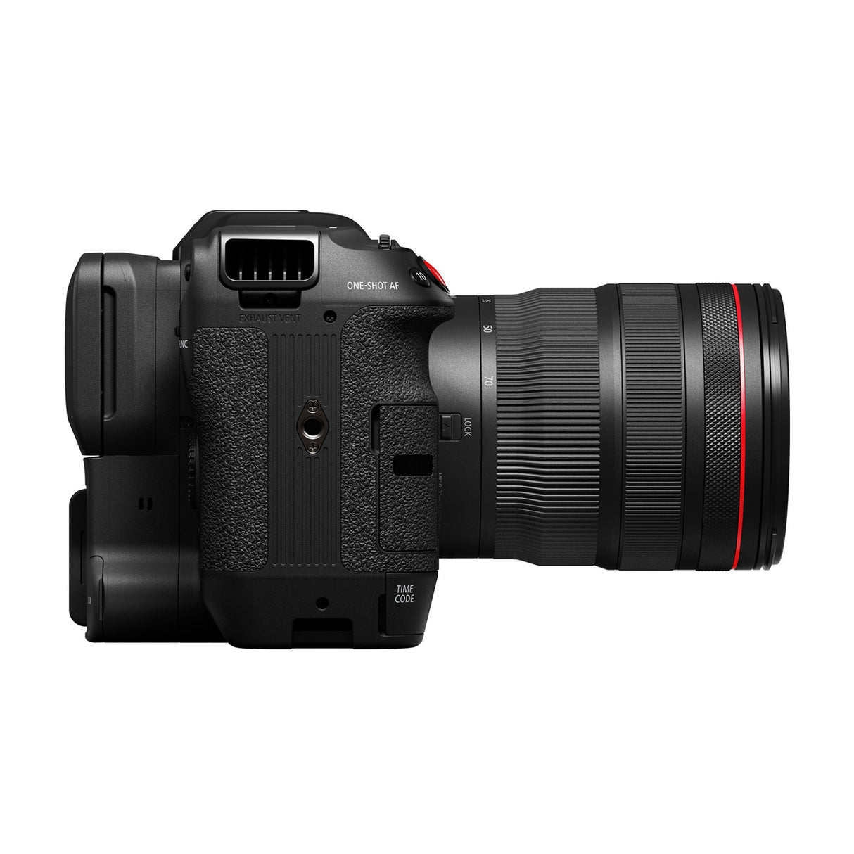 Canon EOS C70 Cinema Camera Kit with 24-70mm Zoom Lens, Built-in RF Mount, and Enhanced Scan Mode