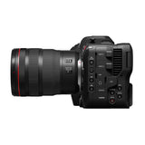 Canon EOS C70 Cinema Camera Kit with 24-70mm Zoom Lens, Built-in RF Mount, and Enhanced Scan Mode