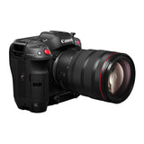 Canon EOS C70 Cinema Camera Kit with 24-70mm Zoom Lens, Built-in RF Mount, and Enhanced Scan Mode