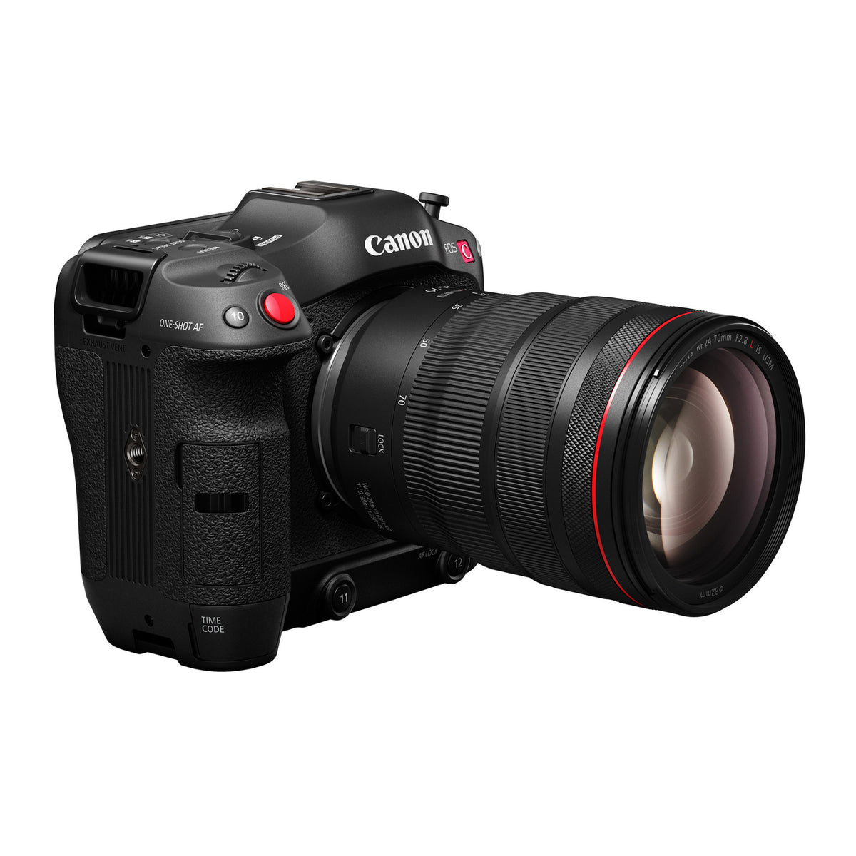 Canon EOS C70 Cinema Camera Kit with 24-70mm Zoom Lens and Built-in RF Mount (Open Box)