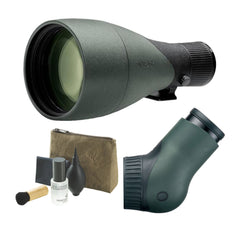 Swarovski ATX Spotting Scope with 115mm modular Objective Cleaning Kit (Angled) (Open Box)