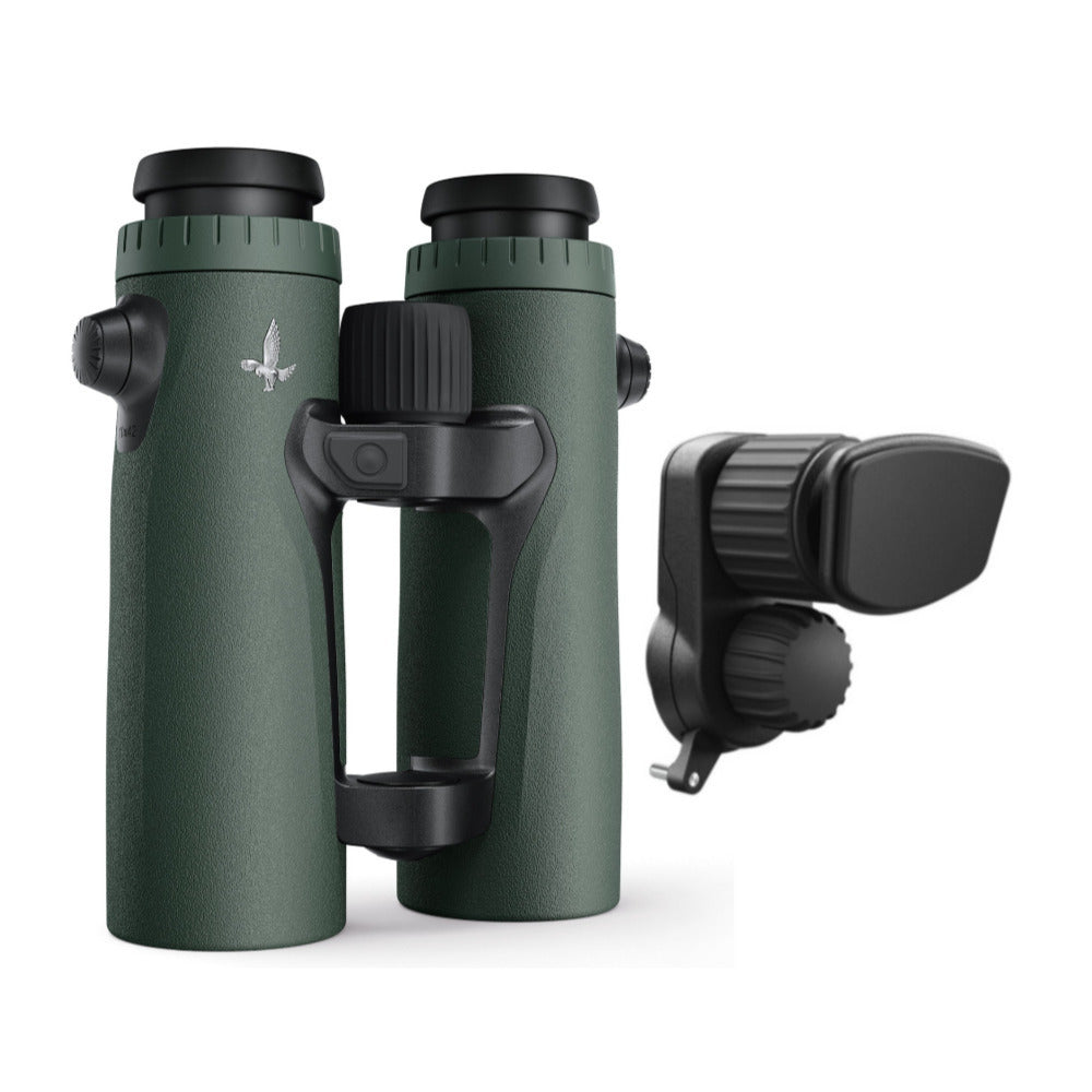 SWAROVSKI OPTIK 10x42 EL Laser Rangefinder Binoculars with Tracking Assistant Bundle