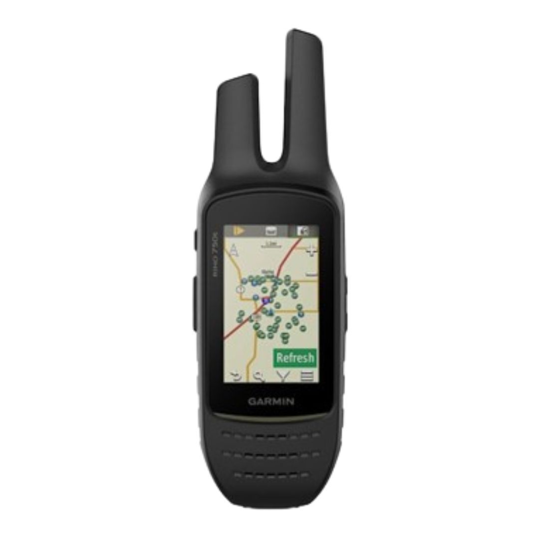 Garmin Rino 750t Handheld 2-Way Radio and GPS Navigator with 3-Inch Touchscreen (Black)