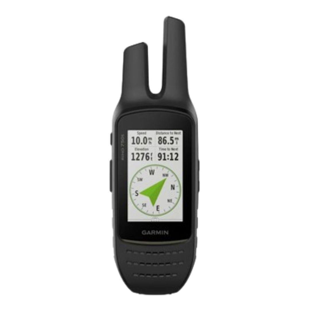 Garmin Rino 750t Handheld 2-Way Radio and GPS Navigator with 3-Inch Touchscreen (Black)