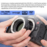 Canon EOS R5 Mirrorless Camera with CN-R 85mm T1.5 L F Cinema Prime Lens & Extra LP-E6NH Battery