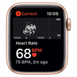 Apple Watch SE | GPS | 40mm | Gold Aluminum Case| Starlight Sport Band | Renewed Premium