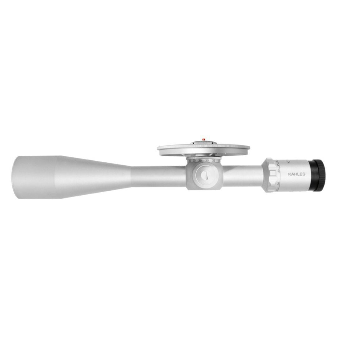 SWAROVSKI OPTIK KAHLES K1050i FT 10-50x56 Riflescope with Right-Sided Windage (MHR Reticle, Silver)
