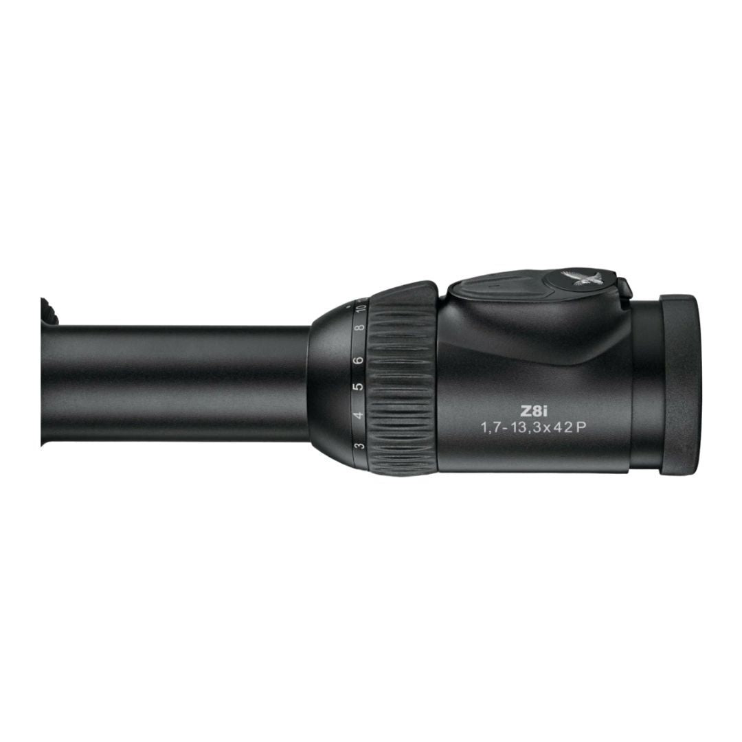 SWAROVSKI OPTIK Z8i 1.7 to 13x42 P SR Riflescope with Second Focal Plane 4A-IF Illuminated Reticle