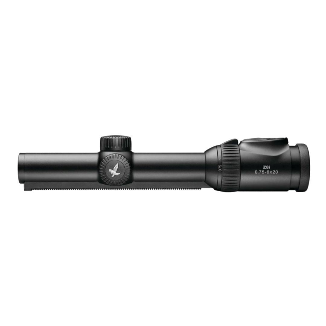 SWAROVSKI OPTIK Z8i 0.75 to 6x20 P SR Riflescope with Second Focal Plane 4A-IF Reticle and 8x Zoom
