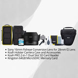 Sony 16mm Fisheye Conversion Lens for 28mm f/2 Lens Bundle