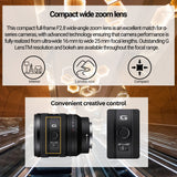 Sony FE 16-25mm F2.8 G - Compact, Lightweight Wide Zoom Lens