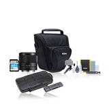 Sony FE 28mm f2.0 E-Mount Prime Lens with Holster Camera Case and Accessory Bundle