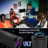 Sony ULT FIELD 7 IP67 Rated Bluetooth Wireless Portable Speaker with Expressive Lighting (Black)