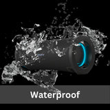 Sony ULT FIELD 7 IP67 Rated Bluetooth Wireless Portable Speaker with Expressive Lighting (Black)