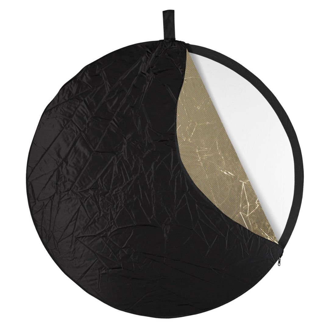 Westcott Collapsible 5-In-1 Reflector with 30-Inch Sunlight Surface for Portraits Photography