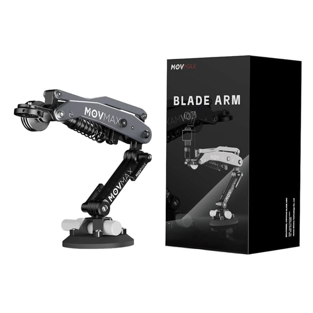 Movmax Blade Arm for DJI Pocket 3, Insta 360, and GoPro HERO 12 Cameras with N2 Arm Technology